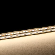 wasserdichte Einbau LED-Leiste Wet-Line IP54 transparent – 240 × 2835 LEDs – 19 W – 2060 lm/m – neutralweiß 4000 K – CRI 90+ 24V DC 120°