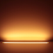 COB LED-Leiste Einbau Wet-Line IP54 wasserdicht – transparent dimmbar – warmweiß 2700 K – CRI92 24V DC 180° – 528x LED Chips 12,5 W – 1172 lm/m
