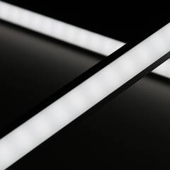 LED-Winkel-Leiste Corner – diffus – mit einstellbarer Farbtemperatur – 140 × 5630 LEDs – 2 × 16Watt je Meter – Dualweiß – CRI 90+ 24V DC 120°