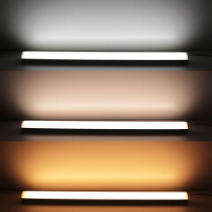 Double Line LED Eckleiste Corner max – diffus – 280 × 5630 LEDs – 2 × 31Watt je Meter – Farbtemperatur einstellbar – CRI 90+ 24V DC 120°
