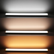 Double Line LED Eckleiste Corner max – diffus – 280 × 5630 LEDs – 2 × 31Watt je Meter – Farbtemperatur einstellbar – CRI 90+ 24V DC 120°
