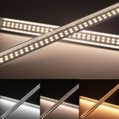 Double Line LED Eckleiste Corner max – transparent...