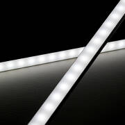 IP54 wasserdichte CCT-LED-Leiste Out-Line IP54 – diffus – 140 × 5630 LEDs – 2 × 16Watt je Meter – Dualweiß 2700 K-6500 K – CRI 90+ 24V DC 120°