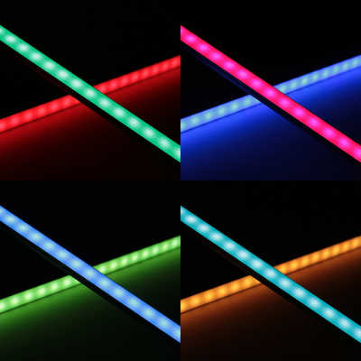 RGB LED-Leiste "Slim-Line" | diffus | 96x 5050...