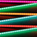 RGB LED-Leiste "Slim-Line" | diffus | 96x 5050 RGB LEDs - 680 Lumen - 19 Watt je Meter | 120° 24V DC |