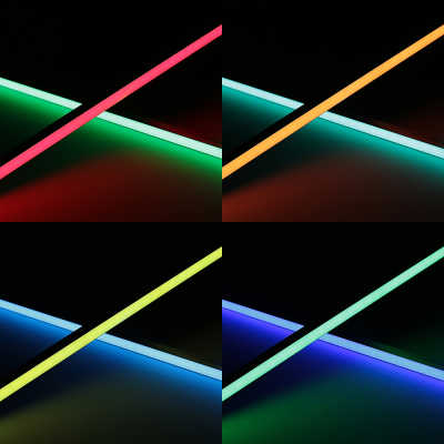 LED Lichtleisten SET RGB Farbwechsel | diffus | incl. 24V...
