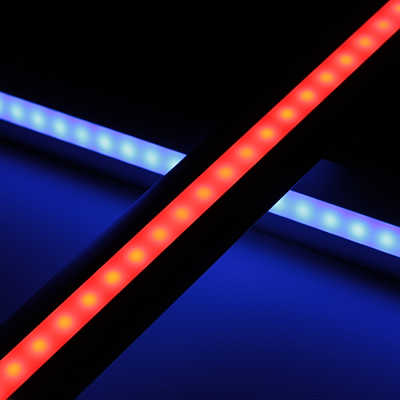RGB LED-Leiste "Design-Line" | diffus | 96x 5050 RGB LEDs - 680 Lumen - 19 Watt je Meter | 120° 24V DC |