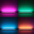 RGB LED-Eckleiste "Corner" | diffus | 96x 5050 RGB LEDs - 680 Lumen - 19 Watt je Meter | 120° 24V DC |
