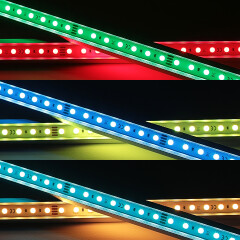 RGB 90° LED-Eckleiste Corner – klar – 96...