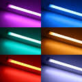 RGB LED-Leiste "Inside" zum Einbau | diffus | 96x 5050 RGB LEDs - 680 Lumen - 19 Watt je Meter | 120° 24V DC |