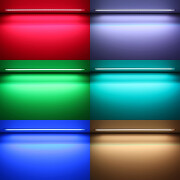 LED Einbauleiste RGB Inwards – klar – 96 × 5050 RGB LEDs – 680 Lumen – 19 W je Meter – 120° 24V DC