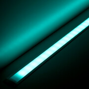 wasserdichte Einbau RGB LED-Leiste Wet-Line IP54 – diffus – 96 × 5050 RGB LEDs – 680 Lumen – 19 W je Meter – 120° 24V DC