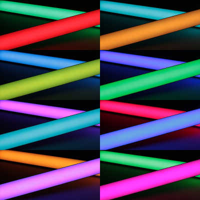 Triple Line RGBWW LED 90° Winkelleiste "Corner max" | diffus | 70x mehrfarbige 5050 RGB LEDs & 140x warmweiße 2835 CRI90+ LEDs je Meter | 120° 24V DC |