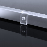 RGBWW-LED-Leiste Inside zum Einbau – klar – 56x Farbwechsel 5050 RGB LEDs & 56x warmweiße 5630 CRI90+ LEDs je Meter – 120° 24V DC