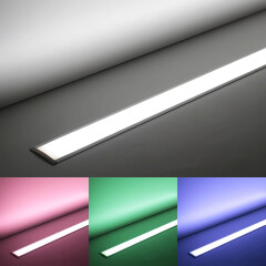 Triple Line RGBW-LED Einbau-Leiste Inside-max-II –...
