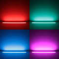 Triple Line RGBW-LED Einbau-Leiste "Inside max" | diffus | 70x mehrfarbige 5050 RGB LEDs & 140x weiße 2835 CRI90+ LEDs je Meter | 120° 24V DC |