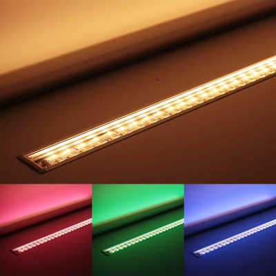 Triple Line RGBWW LED-Einbauleiste "Inside max"...