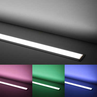 Triple Line RGBW LED Leuchte "Recessed" zum...
