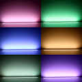 wasserdichte RGBW Einbau LED-Leiste "Wet-Line IP54" | diffus | 56x Farbwechsel 5050 RGB LEDs & 56x weiße 5630 CRI90+ LEDs je Meter | 120° 24V DC |
