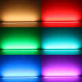 RGBWW LED-Leiste "Wet-Line IP54" Einbau wasserdicht | diffus | 56x Farbwechsel 5050 RGB LEDs & 56x warmweiße 5630 CRI90+ LEDs je Meter | 120° 24V DC |