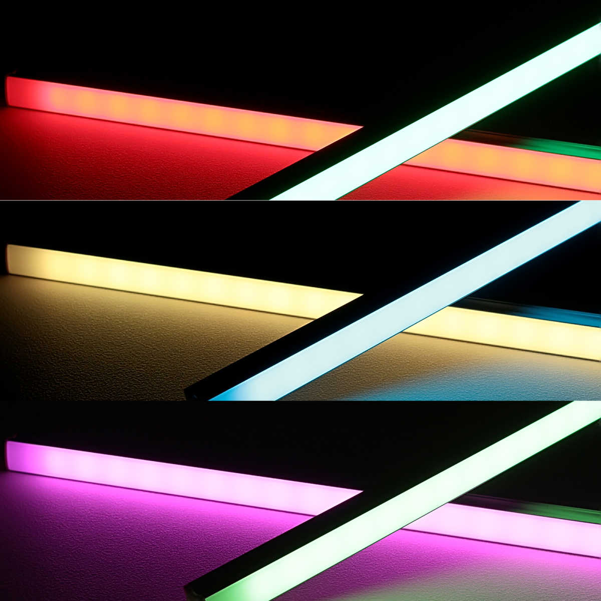 Speedrid LED Lichtleiste RGB Hintergrund dekorative Lampe mit Fernbedienung