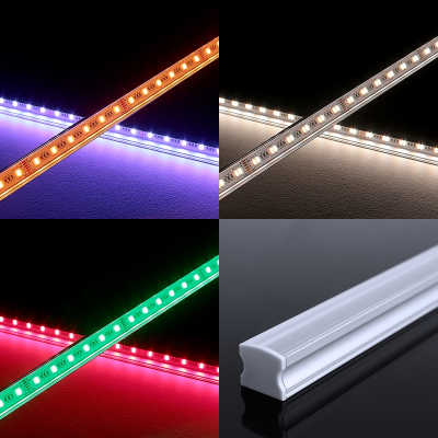 RGB&CCT LED-Leiste "Surface" | klar | 60x...