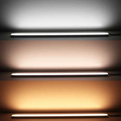 Triple Line RGB+CCT LED Leiste "Slim-Line max" | diffus | 70x farbige 5050 RGB LEDs & 280x weiße und warmweiße CRI90+ 2835 LEDs je Meter | 120° 24V DC |