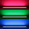 Triple Line RGB+CCT LED Leiste "Surface max" | diffus | 70x farbige 5050 RGB LEDs & 280x weiße und warmweiße CRI90+ 2835 LEDs je Meter | 120° 24V DC |
