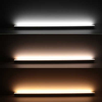 RGB&CCT 90° LED-Eck-Leiste "Corner" | diffus | 60x 5in1 5050 LEDs RGB Farbwechsel, weiß und warmweiß - 19.2 Watt - 1000 Lumen je Meter | 120° 24V DC |