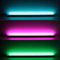 RGB&CCT 90° LED-Eck-Leiste "Corner" | klar | 60x 5in1 5050 LEDs RGB Farbwechsel, weiß und warmweiß - 19.2 Watt - 1000 Lumen je Meter | 120° 24V DC |