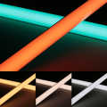 Triple Line RGB & CCT LED-Eckeiste "Corner max" 70x mehrfarbige 5050 LEDs - & 240x weiße und warmweiße 2835 LEDs - 53,2 Watt - gesamt je Meter | diffus | CRI 90Ra - 120° 24VDC |