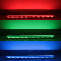 Triple Line RGB+CCT LED Eckleiste "Corner max" | klar | 70x farbige 5050 RGB LEDs & 280x weiße und warmweiße CRI90+ 2835 LEDs je Meter | 120° 24V DC |