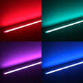 Einbau-RGB&CCT-LED-Leiste "Inwards" | diffus | 60x 5in1 5050 LEDs RGB Farbwechsel, weiß und warmweiß - 19.2 Watt - 1000 Lumen je Meter | 120° 24V DC |