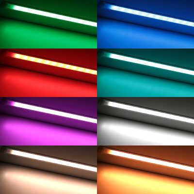 RGB&CCT Einbau LED-Leiste "Wet-Line"...