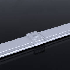 LED Lichtleiste tageslichtweiß | SET inkl. 24V Netzteil | klare Abdeckung Wunschlänge 123cm | 288x 2835 LEDs | 2532 Lumen | 22,8 Watt |