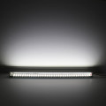 Double Line LED Eck-Leiste "Corner max" | klar tageslichtweiß | CRI 90+ 24VDC 120° | Wunschlänge 63cm | 84x 5630 LEDs | 1880 Lumen | 17 Watt | Ein- und Ausgangskabel ( zum Verbinden mehrerer LED-Leisten )