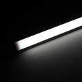 COB LED Einbau-Leiste "Inside" | diffus tageslichtweiß | CRI 90+ 24VDC 180° | Wunschlänge 26cm | 120x COB LEDs | 341 Lumen | 3,4 Watt | Ein- und Ausgangskabel ( zum Verbinden mehrerer LED-Leisten )