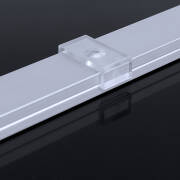 RGBW LED Leisten Komplettset | diffus | Farbwechsel & warmweiß | incl. 24V Netzteil und Controller & Fernbedienung Wunschlänge 73cm | 49x RGB LEDs & 98x warmweiße LEDs | 23 Watt gesamt |