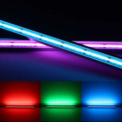 COB RGB LED Eckleiste "Corner" | transparent |...