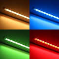 COB RGB LED Einbauleuchte linear "Inside" | klar | 840x COB RGB LEDs - 690 Lumen - 15,8 Watt je Meter | 180° 24V DC |