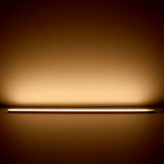 LED Leiste 230V warmweiß dimmbar | diffus | 2700K 120° | Fertigung in Wunschlänge 23cm | 24x 2835 LEDs | 336 Lumen | 3 Watt |