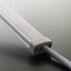 LED Leiste 230V warmweiß dimmbar | diffus | 2700K 120° | Fertigung in Wunschlänge 123cm | 144x 2835 LEDs | 2016 Lumen | 19 Watt |