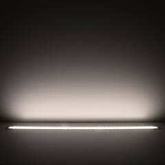 230V LED Einbauleuchte flach dimmbar | diffus | neutralweiß 4100K 120° | Fertigung in Wunschlänge 43cm | 48x 2835 LEDs | 736 Lumen | 6 Watt |