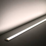 230V LED Einbauleuchte flach dimmbar | diffus | neutralweiß 4100K 120° | Fertigung in Wunschlänge 123cm | 144x 2835 LEDs | 2208 Lumen | 19 Watt |