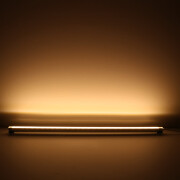 High Performance LED-Streifen 24V im Eckprofil Corner transparent – 240 × 2835 LEDs 19 W/m 2878 lm/m – warmweiß 2700 K