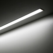 24V High Performance LED-Streifen im Einbauprofil Wet-Line IP54 diffus – 240 × 2835 LEDs 20 W/m 3164 lm/m – tageslichtweiß 6200 K