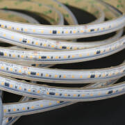 wasserdichter (IP65) 230V LED-Streifen | tageslichtweiß 6300K 120° CRI85 | Maßanfertigung in Länge 16m | 1920x 2835 LEDs | 29440 Lumen | 261 Watt |