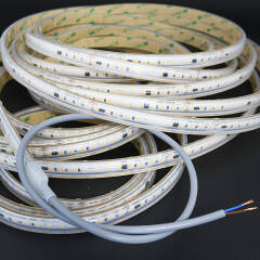 wasserdichter (IP65) 230V LED-Streifen | neutralweiß 4100K 120° CRI83 | Maßanfertigung in Länge 12,7m | 1524x 2835 LEDs | 23368 Lumen | 207 Watt |