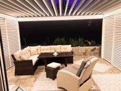 wasserdichter (IP65) 230V LED-Streifen | warmweiß 2700K 120° CRI82 | Maßanfertigung in Länge 2,9m | 348x 2835 LEDs | 4872 Lumen | 48 Watt |