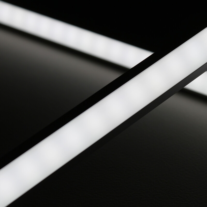 LED Eckleiste 230V dimmbar IP65 – tageslichtweiß 6300 K diffus – 120 × 2835 LEDs 16,3 W 1840 lm /m 120° CRI85